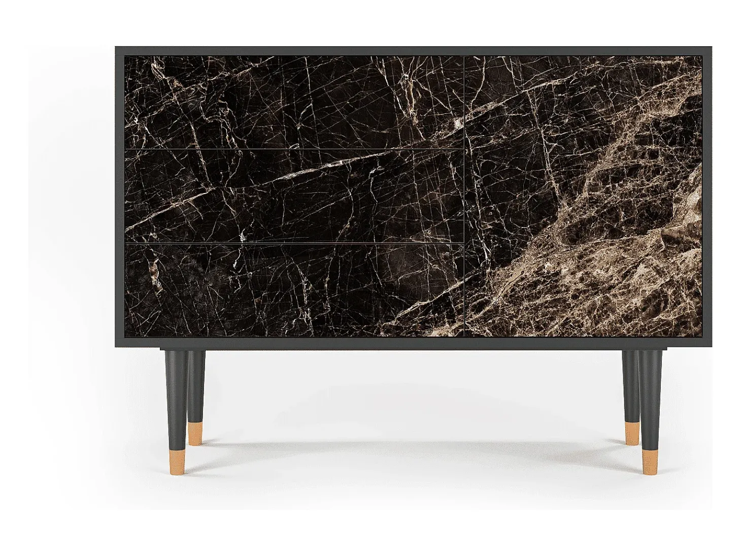 Aparador - 115х84х41 cm - S3 - Night Abyss, Antracita