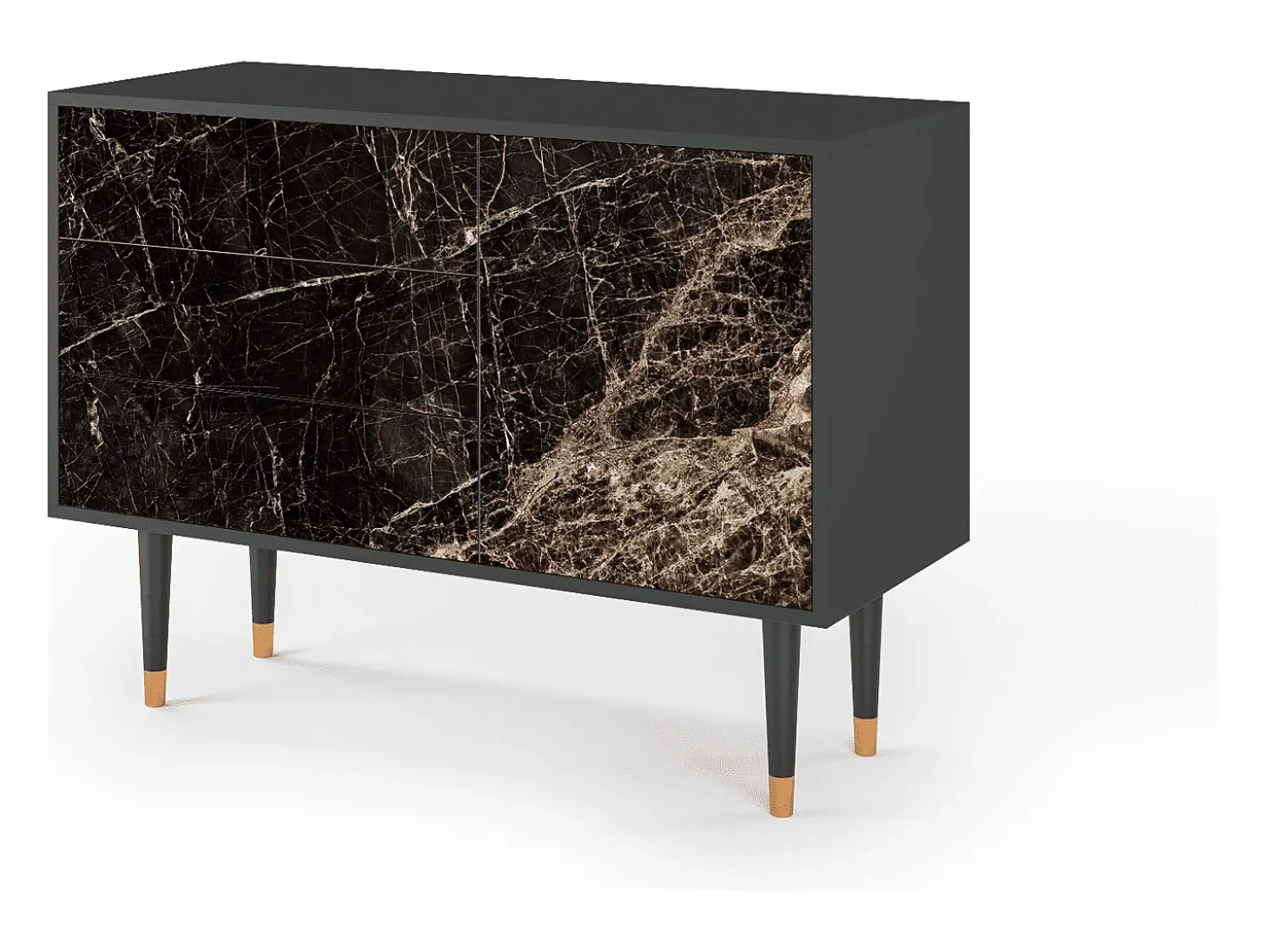 Aparador - 115х84х41 cm - S3 - Night Abyss, Antracita
