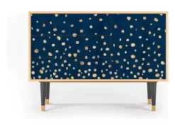 Aparador - 115х84х41 cm - S3 - Night Skies, Nogal