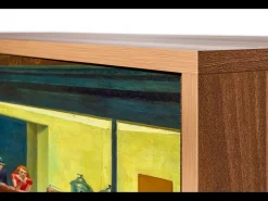 Aparador - 115х84х41 cm - S3 - Nighthawks by Hopper, Nogal