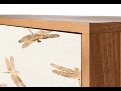 Aparador - 115х84х41 cm - S3 - Nude Dragonflies, Nogal