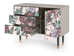 Aparador - 115х84х41 cm - S3 - Peach Peonies, Arena