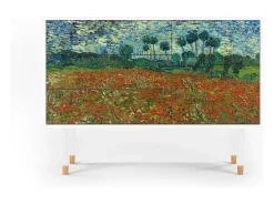 Aparador - 115х84х41 cm - S3 - Poppy field by van Gogh, Blanco