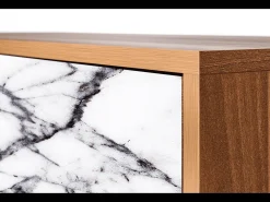 Aparador - 115х84х41 cm - S3 - Raven Marble, Nogal