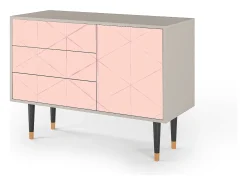 Aparador - 115х84х41 cm - S3 - Rose Quartz, Arena