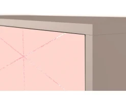 Aparador - 115х84х41 cm - S3 - Rose Quartz, Latte