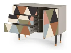 Aparador - 115х84х41 cm - S3 - Royal Triangles, Arena