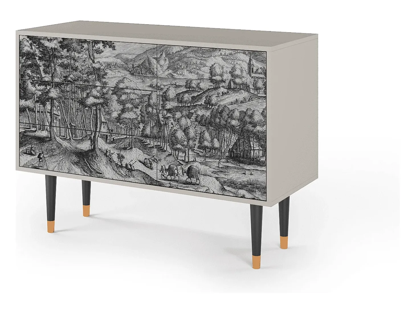 Aparador - 115х84х41 cm - S3 - Rusticorum, Arena