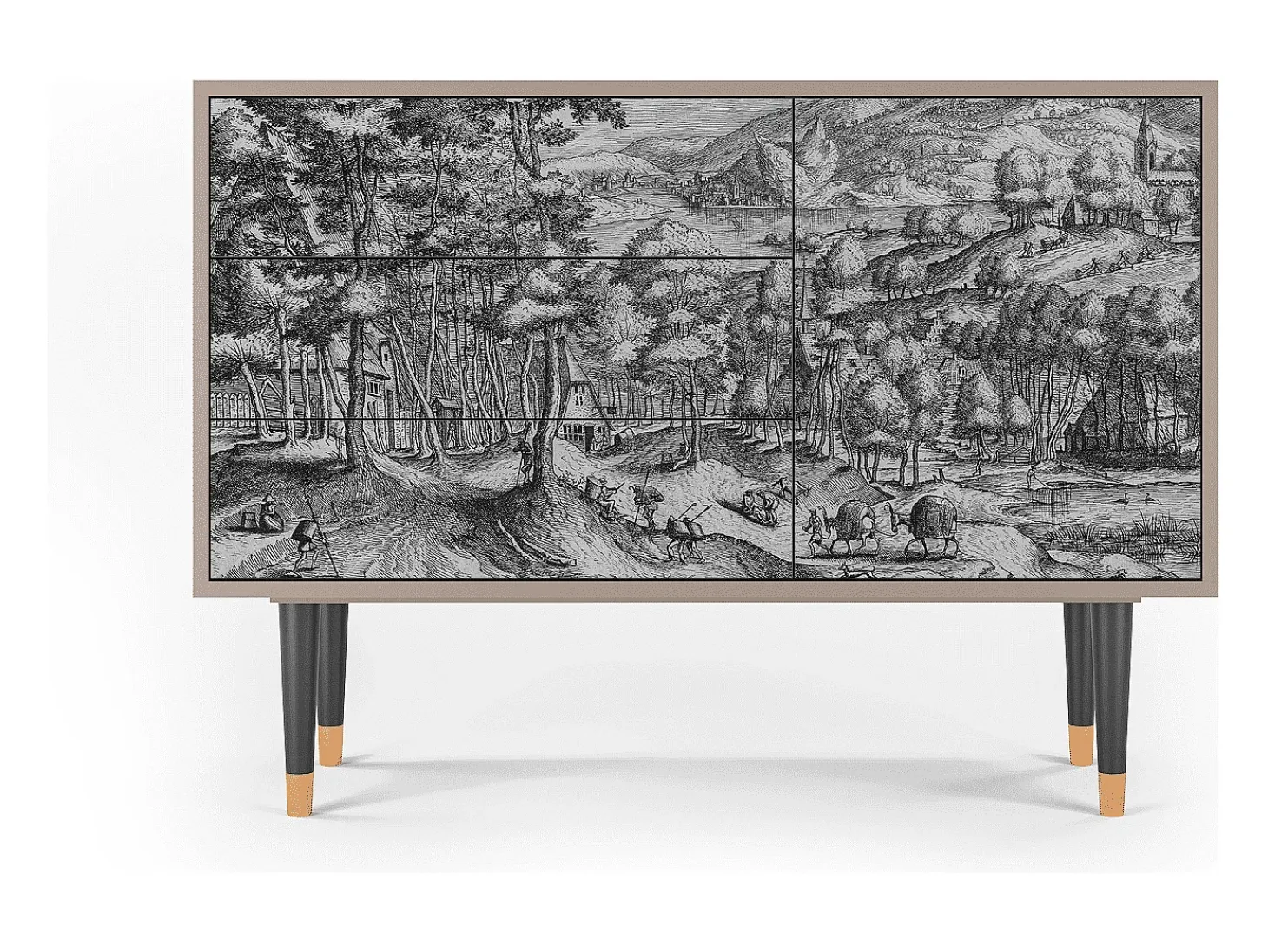 Aparador - 115х84х41 cm - S3 - Rusticorum, Arena
