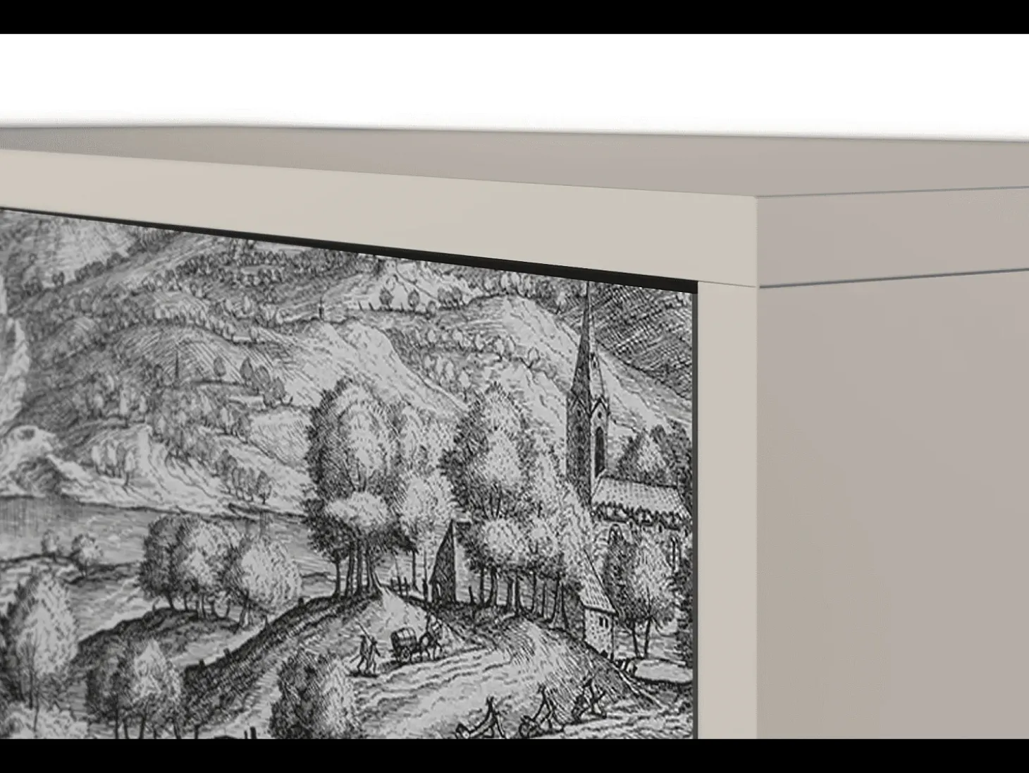 Aparador - 115х84х41 cm - S3 - Rusticorum, Arena