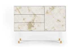Aparador - 115х84х41 cm - S3 - Sahara desert, Blanco