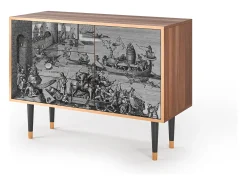 Aparador - 115х84х41 cm - S3 - Saint Martin, Nogal