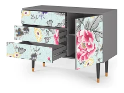 Aparador - 115х84х41 cm - S3 - Sky Garden, Gris