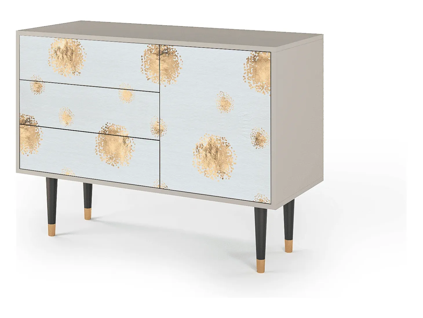Aparador - 115х84х41 cm - S3 - Sky Latte, Arena