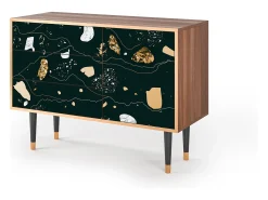 Aparador - 115х84х41 cm - S3 - Space Rocks, Nogal