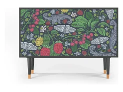 Aparador - 115х84х41 cm - S3 - Summer Berries, Antracita