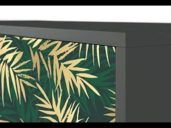 Aparador - 115х84х41 cm - S3 - Sunny Palm Tree, Antracita