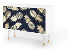 Aparador - 115х84х41 cm - S3 - Sunny Pineaple, Blanco
