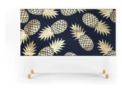 Aparador - 115х84х41 cm - S3 - Sunny Pineaple, Blanco