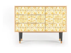 Aparador - 115х84х41 cm - S3 - Sunshiny Tile, Nogal