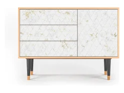 Aparador - 115х84х41 cm - S3 - Sweet Cotton, Nogal