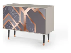 Aparador - 115х84х41 cm - S3 - Taupe Anatomy, Arena
