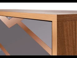 Aparador - 115х84х41 cm - S3 - Taupe Anatomy, Nogal