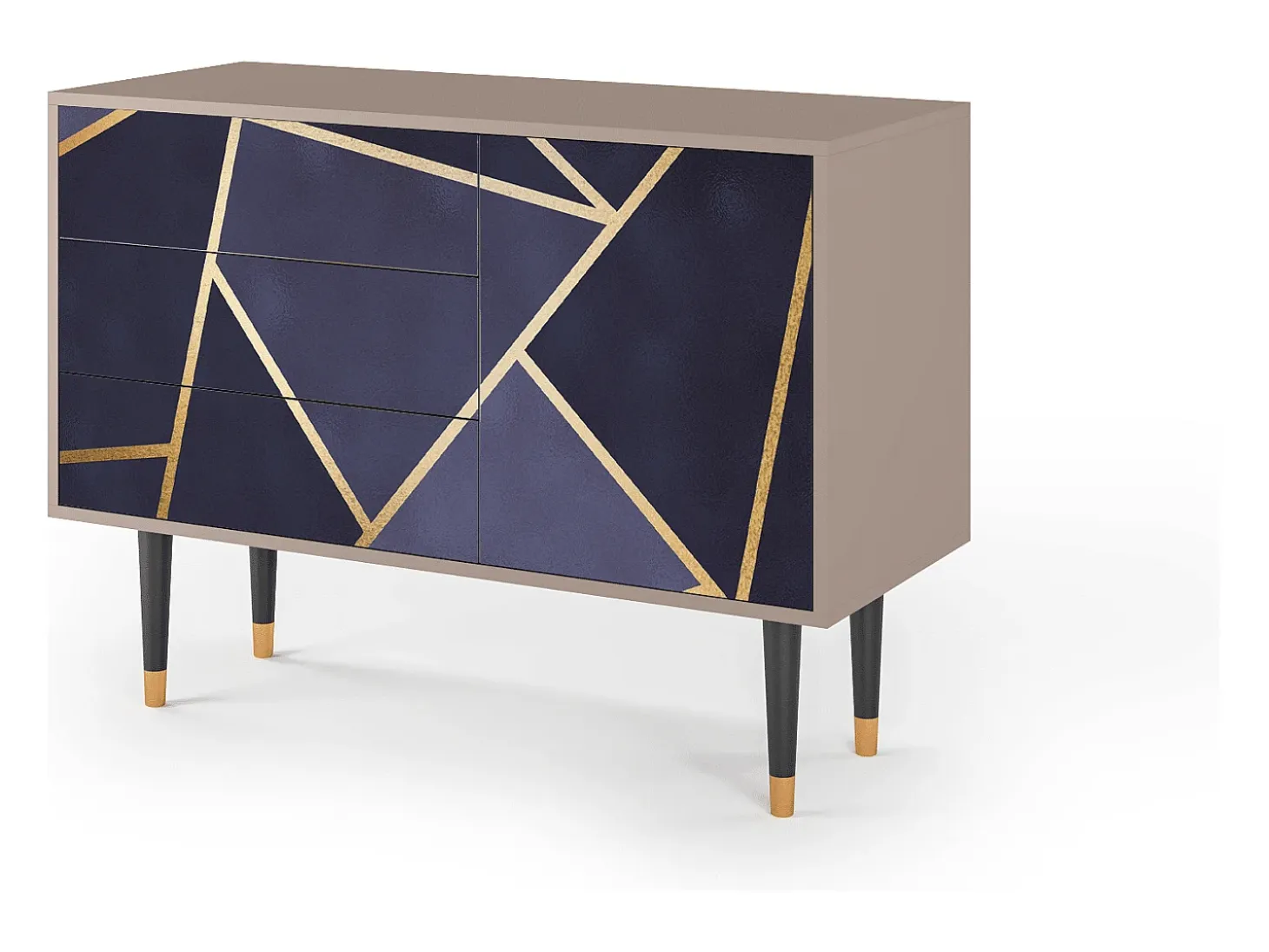 Aparador - 115х84х41 cm - S3 - The Amethyst, Latte