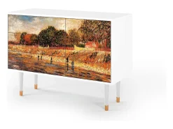 Aparador - 115х84х41 cm - S3 - The Banks, Blanco