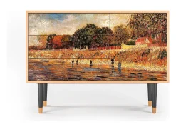 Aparador - 115х84х41 cm - S3 - The Banks, Nogal