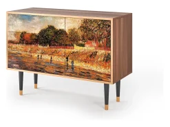 Aparador - 115х84х41 cm - S3 - The Banks, Nogal