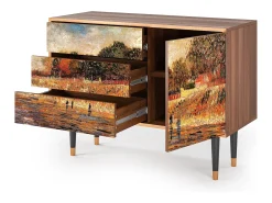 Aparador - 115х84х41 cm - S3 - The Banks, Nogal