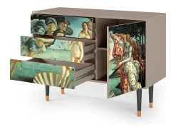 Aparador - 115х84х41 cm - S3 - The Birth of Venus, Latte