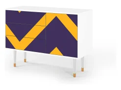 Aparador - 115х84х41 cm - S3 - The Brightest Way, Blanco