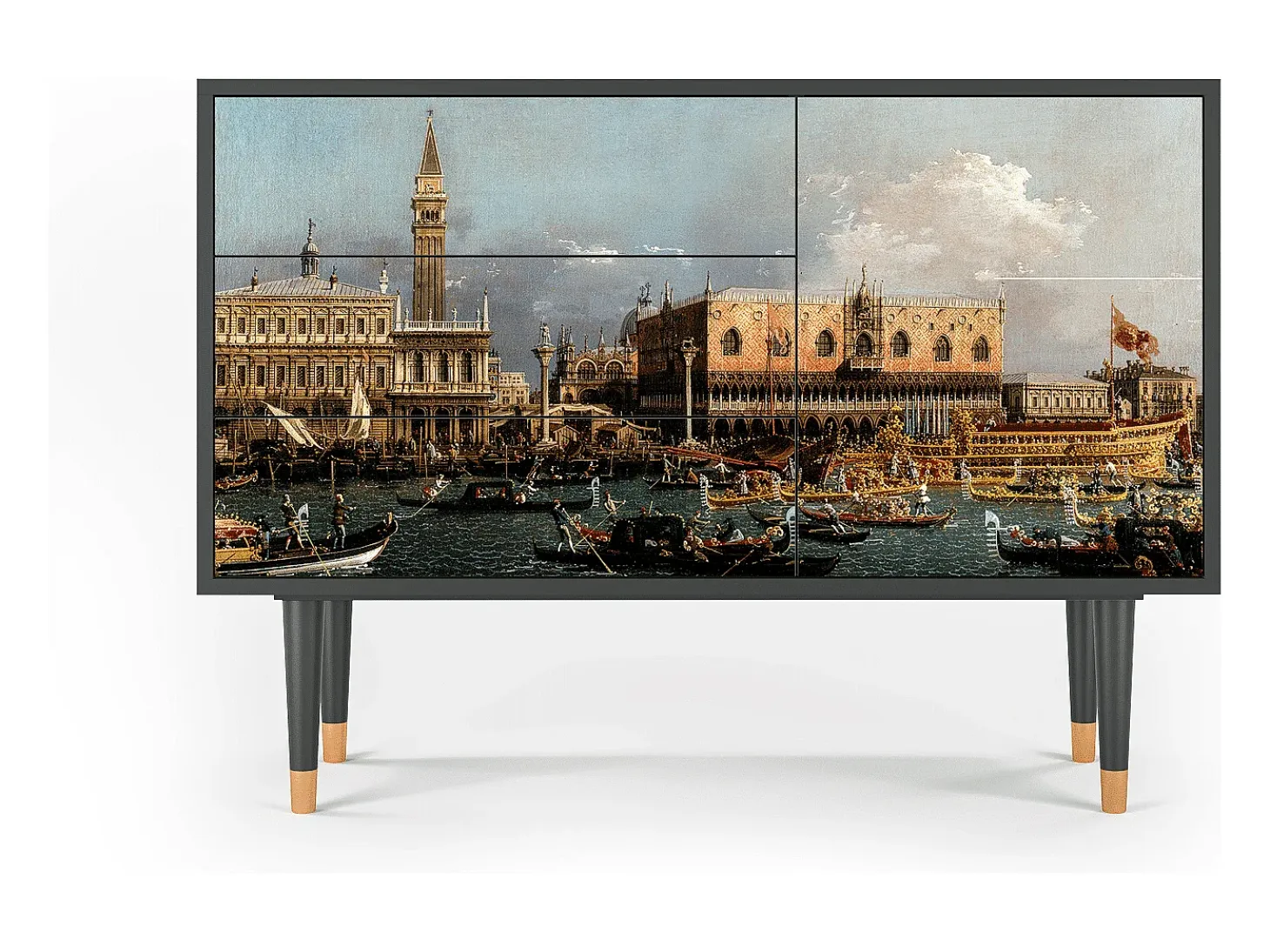 Aparador - 115х84х41 cm - S3 - The Bucintoro, Antracita