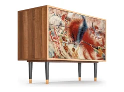 Aparador - 115х84х41 cm - S3 - The City Rises, Nogal