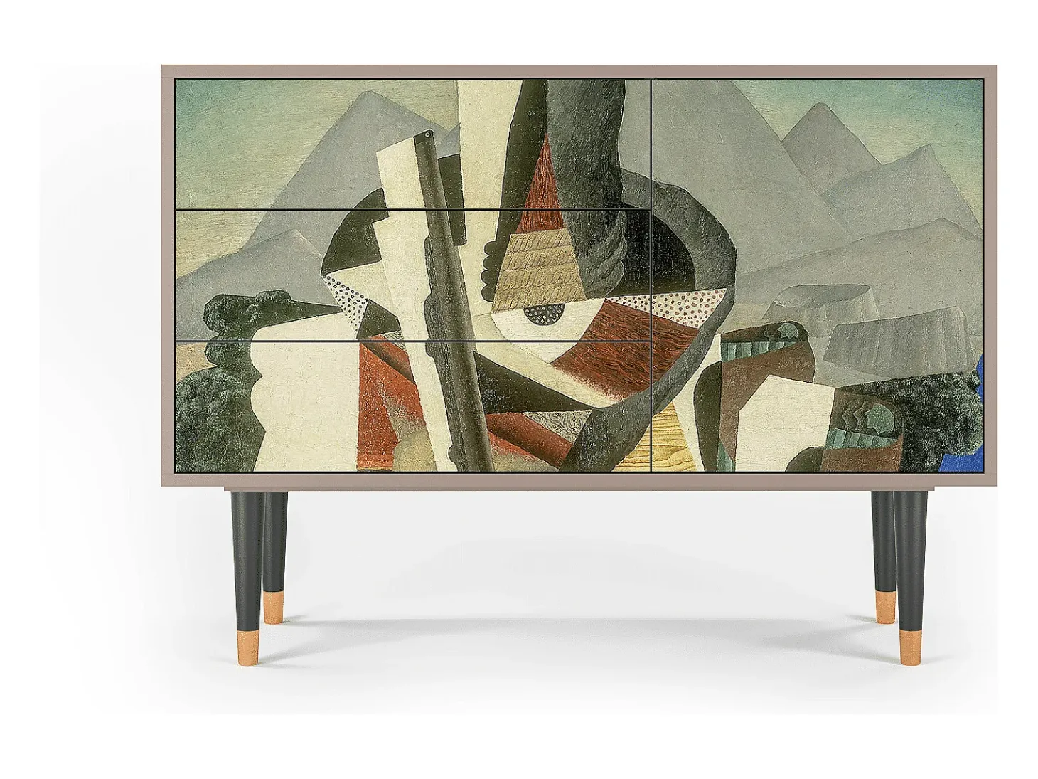 Aparador - 115х84х41 cm - S3 - The Cubist Paintings , Arena