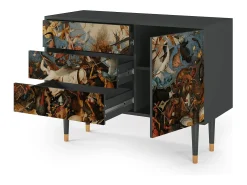 Aparador - 115х84х41 cm - S3 - The Fall, Antracita