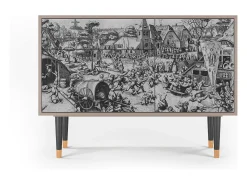 Aparador - 115х84х41 cm - S3 - The Festival of Saint, Latte