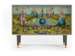 Aparador - 115х84х41 cm - S3 - The Garden 2, Latte