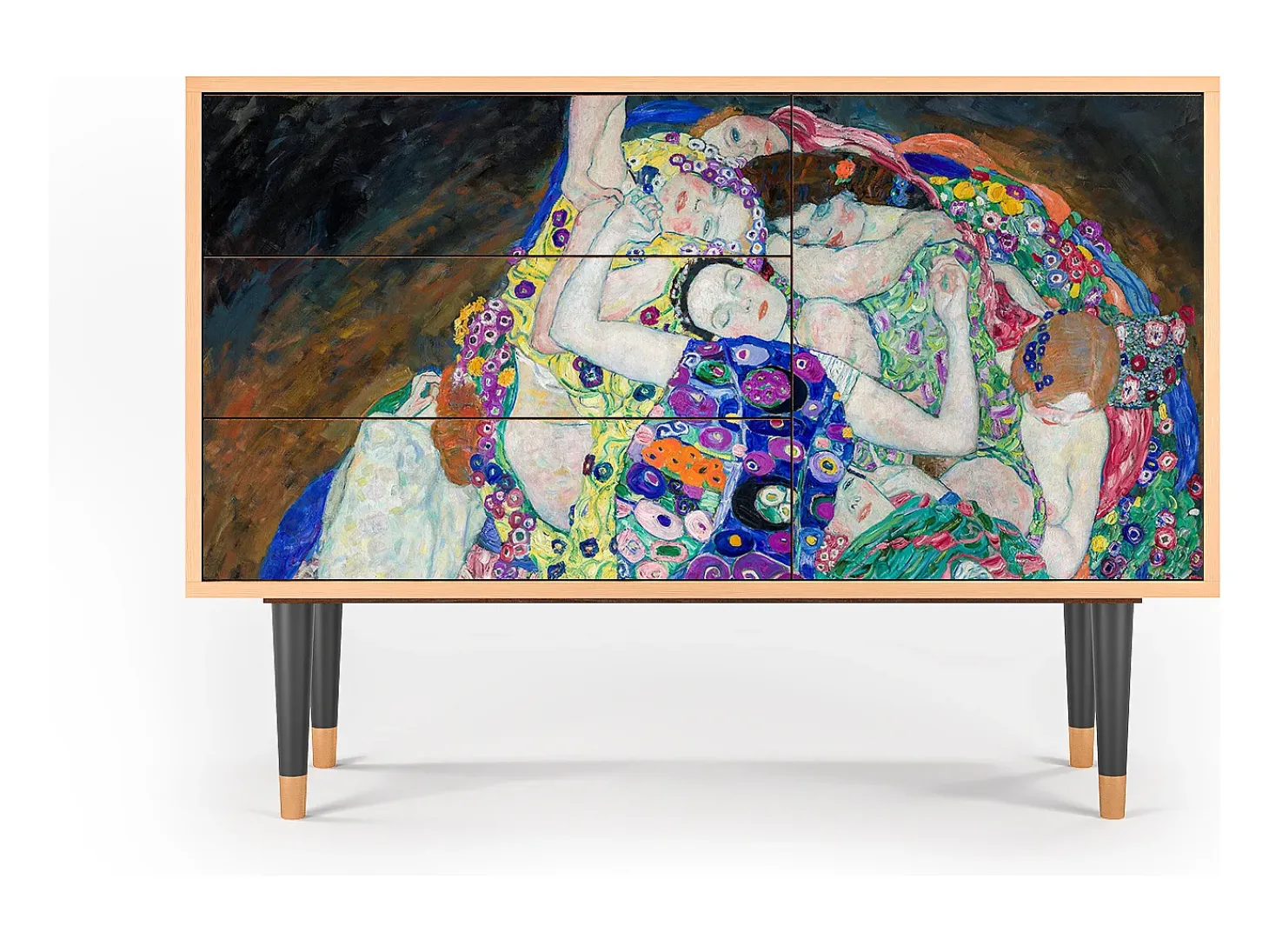 Aparador - 115х84х41 cm - S3 - The Maiden by Klimt, Nogal