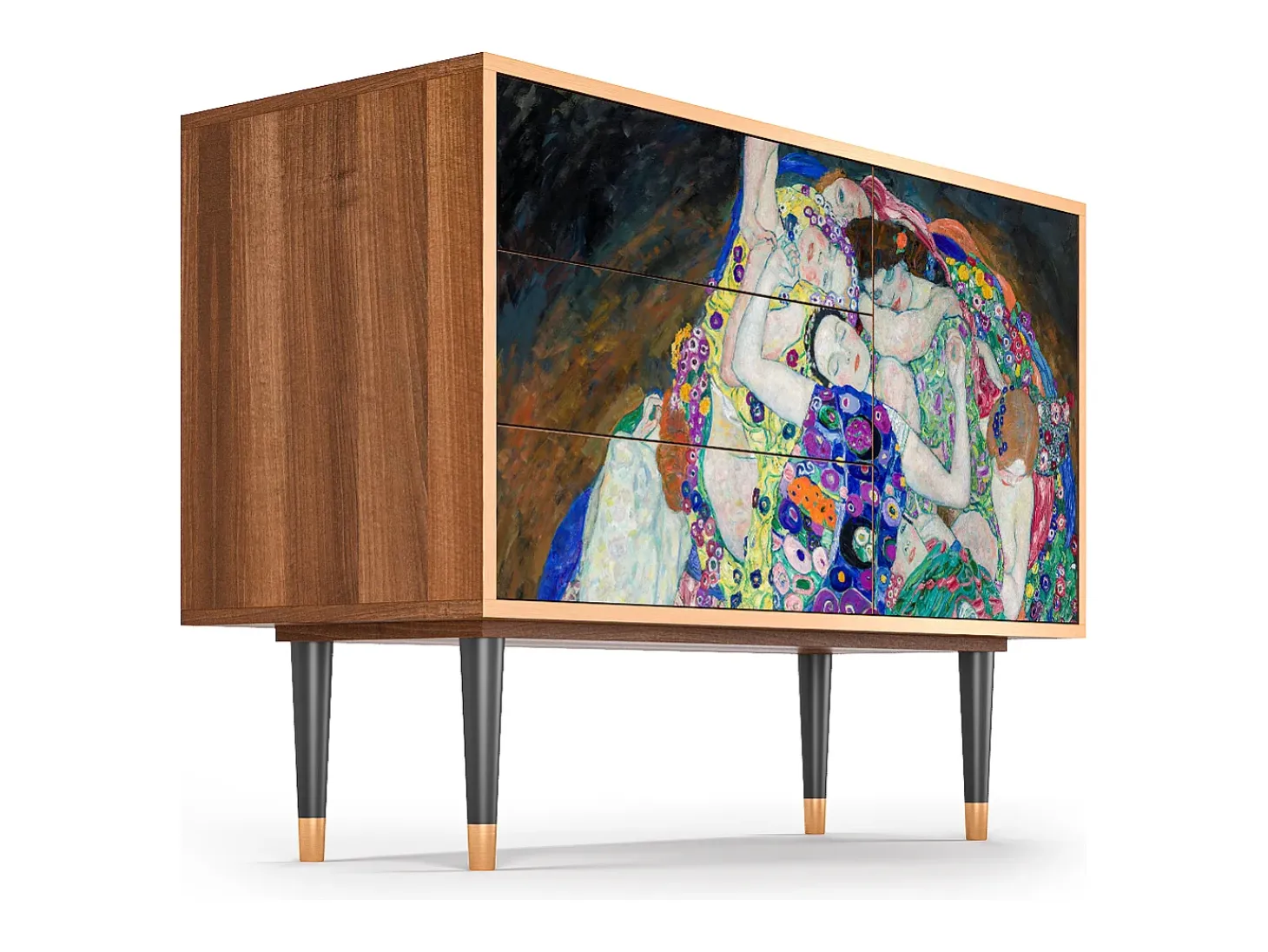 Aparador - 115х84х41 cm - S3 - The Maiden by Klimt, Nogal