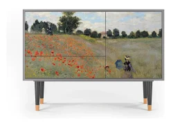 Aparador - 115х84х41 cm - S3 - The Poppy Field , Gris
