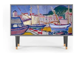Aparador - 115х84х41 cm - S3 - The Port of Collioure , Gris