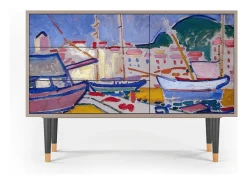 Aparador - 115х84х41 cm - S3 - The Port of Collioure , Arena
