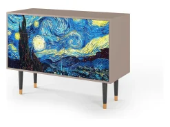 Aparador - 115х84х41 cm - S3 - The Starry Night , Latte
