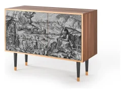 Aparador - 115х84х41 cm - S3 - The Temptation, Nogal