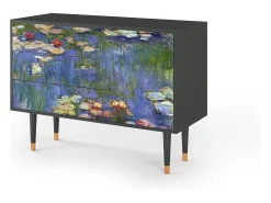Aparador - 115х84х41 cm - S3 - The water lily pond , Antracita