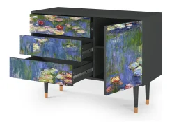 Aparador - 115х84х41 cm - S3 - The water lily pond , Antracita