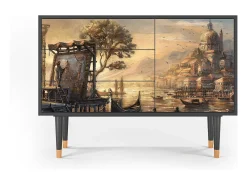 Aparador - 115х84х41 cm - S3 - Venice, Antracita